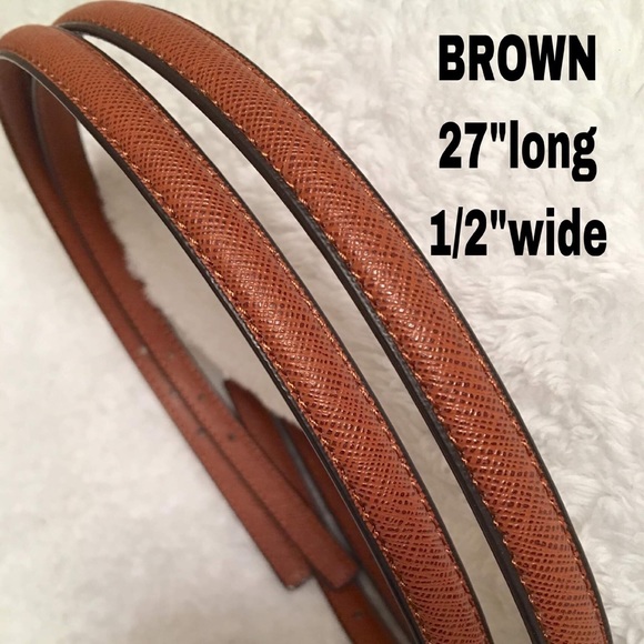 Michael Kors Bags Replacement Straps Brown 2wide Brandnew Poshmark